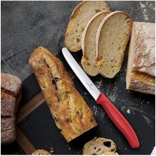 Soyacak ve Sofra Bıçağı Seti, 2 Parça Kırmızı