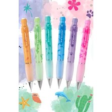 Mekanik Kurşun Kalem Pastel Doğa Serisi 0.7 mm 6'lı Set
