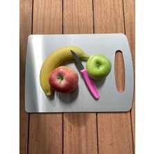 Paslanmaz Çelik Kesme Tahtası 32.5cm x 24CM
