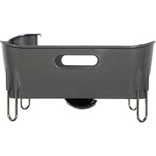 Bianka Paslanmaz Bulaşıklık Gri KÜÇÜK37*33*17 cm D-14650