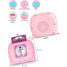 Erken Öğrenim Kartları- Konuşan Sesli Kartlar 112 Kart 224 Görsel Pembe