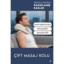 Şarjlı Ovmalı Isıtmalı Boyun Bel Bacak Kol El Insan Eli Yoğurma Hissi Hissiyatı Veren Masaj Aleti