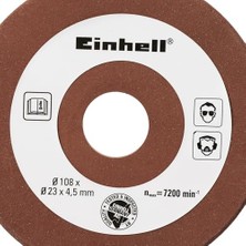 Orijinal Yedek Zımpara Diski (Bg-Cs 85 E Testere Zinciri Bileme Cihazı Için Uygun), 108 x 4,5 x 23 Mm)