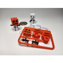 Minecraft Yapboz Puzzle Anahtarlık – Oyun Temalı Aksesuar