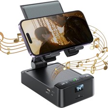 Kablosuz Bluetooth Hoparlörlü Cep Telefonu Standı