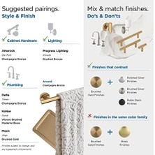 BH26540CZ | Şampanya Bronz Tek Direkli Tuvalet Kağıdı Tutacağı | 7-1/4 Inç. (184 Mm) Uzunluk Tuvalet Kağıdı Tutacağı | Arrondi | Banyo Dokusu Tutacağı | Banyo Donanımı | Banyo Aksesuarları