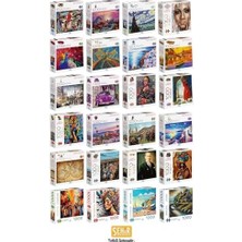 Başkomutan Atatürk 1000 Parça 2,2mm Kalınlık 48X68CM Profesyonel Hobi Puzzle Yapboz Serisi VGN462