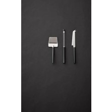 Rosti Emma Cheese Seti 3 Parça Siyah