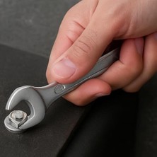 12 Parça Kombine Anahtar Seti – 6-22 mm Krom Vanadyum Çelik Yıldız ve Ağız Anahtar Takımı