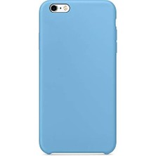 6 Için Kılıf Lansman Silikon Kantaron Mavisi [ 6 ile Uyumlu Kılıf - Mavisi]