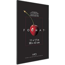 Mcs 11, 43 cm Format Çerçeve, Siyah, Plastik, Siyah, 28.447999999999997 x 1.524 x 43.687999999999995 cm