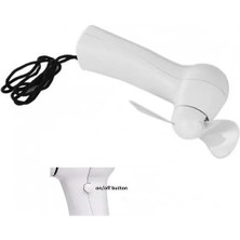 Pilli El Fanı | Taşınabilir Mini El Vantilatörü | Boyun Askılı Portatif Serinletici Fan | Sessiz, Hafif ve Güçlü Üfleme