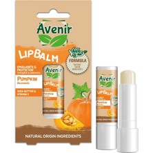 Avenir Balkabağı Vegan Dudak Bakım Kremi - Kuruyan ve Çatlayan Dudaklar Için Yumuşatıcı ve Koruyucu Etkili