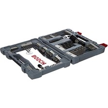 Professional 91 Parça Uç ve Matkap Ucu Birinci Sınıf X- Seti (Beton Matkap Ucu, Fayans Matkabı, Evrensel Tutucu, Derinlik Durdurucu, Ingiliz Anahtarı, Sağlam Çanta Içinde, Aksesuar Matkap)