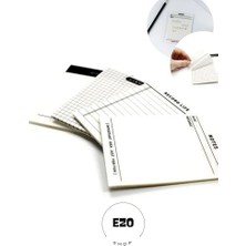 Şeffaf Yapışkanlı Post It Not Kağıdı Postit Gridnot (Grid)