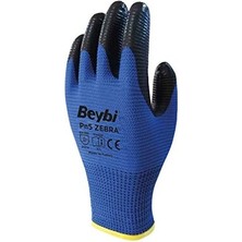 Pn5 Polyester Örme Nitril 12 Çift Iş Eldiveni