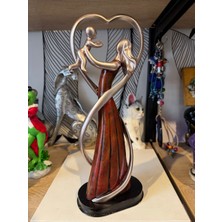 Atak Hediyelik Dekoratif Anne Çocuk Figür Biblo