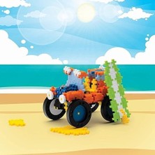 Plus Plus 9607016 Yaratıcı Yapı Taşları, Learn To Araç Seti, Yapı Oyuncağı, Plusplus Go, 800 Parça, Basic