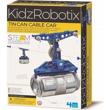 4m - Tin Can Cable Car/metal Kutu Teleferik (3358)