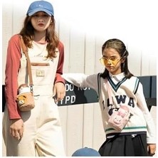 300ML Sevimli Hayvanlar Peluş Kılıflı Boyun Askılı Çelik Termos Çocuk Matarası (Ördek)