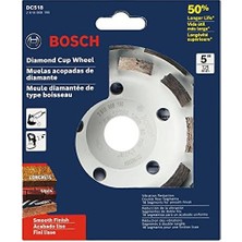 DC518 12,7 cm Için Çift Sıra Bölümlü Kupa Tekerleği