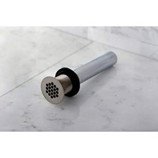 KB4007 Taşma Olmadan Musluk Izgarası Drenajı, Fırçalanmış Pirinç