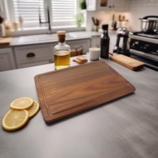 Akasya Kesme Tahtası Antibakteriel Yıkanabilir Doğrama Tahtası Dikdörtgen 35X25CM | Antibakteriyel ve Yıkanabilir Akasya Kesme Tahtası - Hijyenik ve Dayanıklı Doğrama Işleriniz Için Ideal