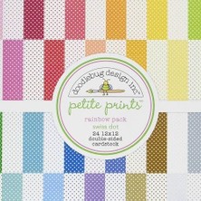 Dooblebug Petite Isviçre Puantiyeli Tonkartons 12 Inç x 12 Inç 2