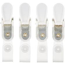 132800353701 Tipi, Beyaz Klipsli Beyaz