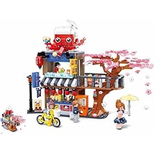 Happy Sakura Market Yapım Seti, 548 Parça