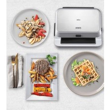 Snack Maker 5 SM5038 Sandviç, ve Tost Makinesi Silver