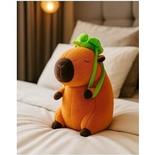 Lrs Store Süper Sevimli Kapibara Peluş Oyuncak Figür 25 cm Uyku-Oyun Arkadaşı