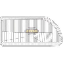 Ölmez Oto Yedek Parça Far Camı Sağ Renault 9 Broadway 1997 →