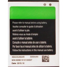 OEM X-Bo KB435266AR Batarya Pil Için X-Bo M9 +/ M9 Orj. Batarya Pil