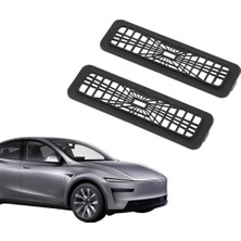 Ramm Tesla Juniper Ön Koltuk Arkası Havalandırma Koruyucu Bakaliti 2li Set Siyah