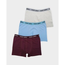 GOST LİRİA -Mood Erkek Boxer – 3’lü Paket Çok Renkli