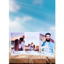 MementoBoxes Instagram Postu Tasarımlı Kişiye Özel Fotoğraf Baskısı (10 Adet) – 10×15 cm