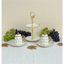 Lavin Kahve Fincan Takımı 2 Li Üzüm Sunumlu Lvn 47500 7500