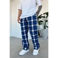 Lacivert Çizgili Unisex Relaxed Pijama