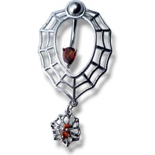 Osha Aksesuar Örümcek Ağ Göbek Piercing