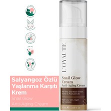 Salyangoz Özlü Yaşlanma Karşıtı Krem Snail Glow Anti-Aging Cream 50 ml