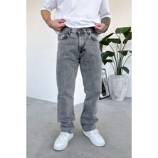 Gri Basic Regular Pantolon