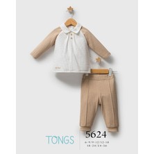 Budi Tongs Baby Streamlined 2'li Takım 5624 Bej