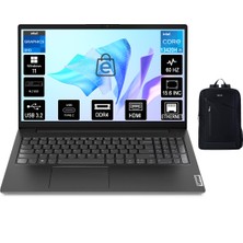 Lenovo V15 G4 Iru I5-13420H 24GB 2tb SSD Windows 11 Pro UHD Graphics 15.6 Full Hd Notebook 83A100A5TR + Boz Çanta