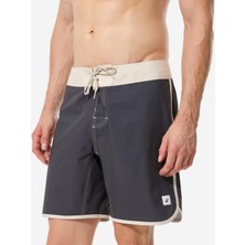 Decathlon Erkek Orta 18" Deniz Şortu/boardshort - Mavi - 500