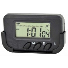 Dijital Mini Masa Araba Saati Kronometre