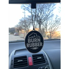 Serüven Dikiz Aynası Süsü – Burn Rubber! - Çift Yönlü 3D Baskı, Plastik, Cam Çizmez