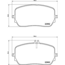 Valeo Mtxdpn Fren Balatasi On Mercedes Gle-Class V167 18-