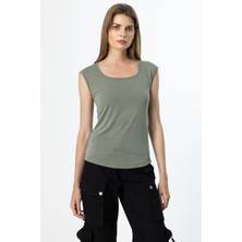 On Fashion Bluz Kolsuz U Yaka