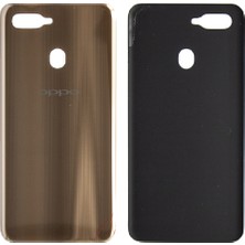 Genos Oppo A5S Uyumlu Arka Kapak Gold Altın